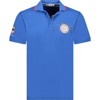 Pánské tričko Tričko Geographical Norway Blau 2201809 S