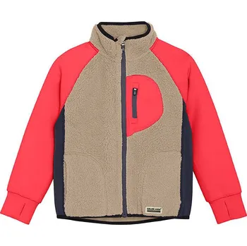 Dívčí bunda Color Kids Beige/ Pink 4070210 110