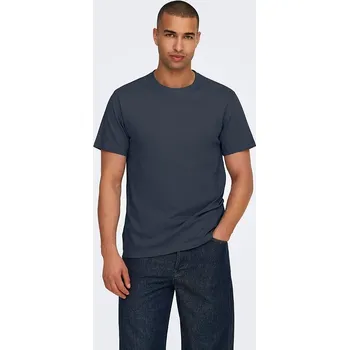 Tričko ONLY & SONS Dunkelblau 9781266 XL