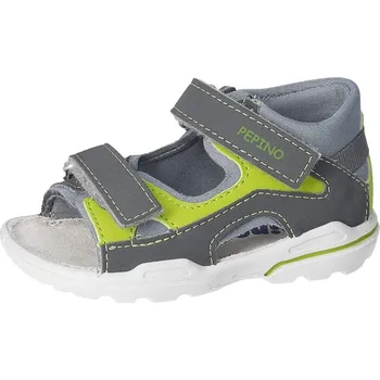 Chlapecké sandály PEPINO Grau/ Grün 7589311 22