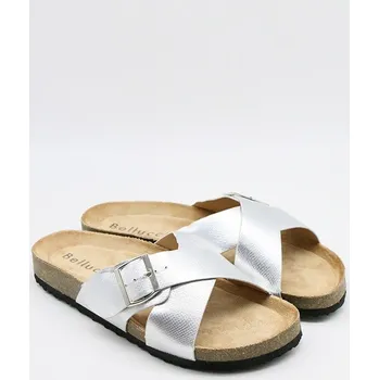 Dámské žabky Bellucci Silber 566072 39