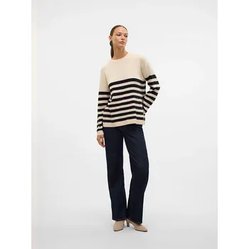 Oblečení a móda Vero Moda Beige/ Schwarz 5053674 M