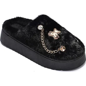 Dámské pantofle Confly Schwarz 5878049 38.5