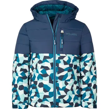 Dívčí bunda Trollkids Dunkelblau 6974428 98