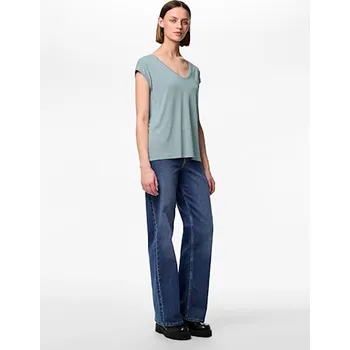 Dámská móda Tričko Pieces Hellblau 5869806 XL