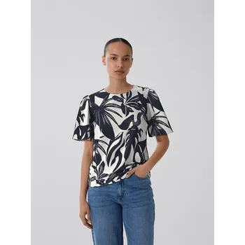 Vila Dunkelblau/ Creme 319354 36