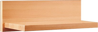 Dubová polička z masivu PK312 šíře 40 cm