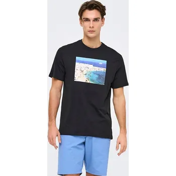 Tričko ONLY & SONS Dunkelblau 3514755 XL