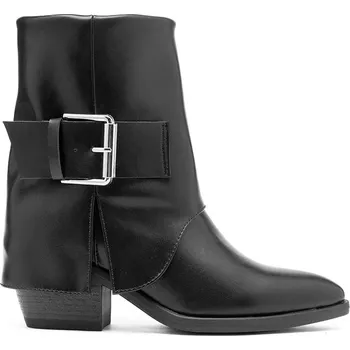 Dámské kozačky Boty C'M Schwarz 1538203 36