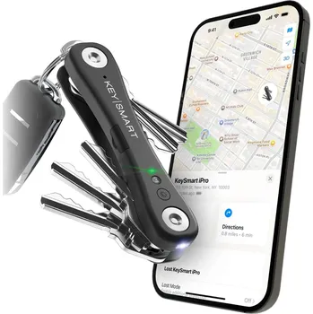 Lokátor Organizér klíčů KeySmart™ iPro s Apple Find My V3 Barevné provedení: Černá