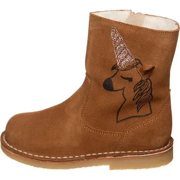 Dívčí kozačky kmins Hellbraun 7308829 32