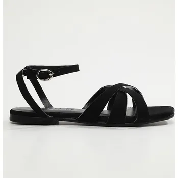 Dámské sandále CALANK Schwarz 9426899 36