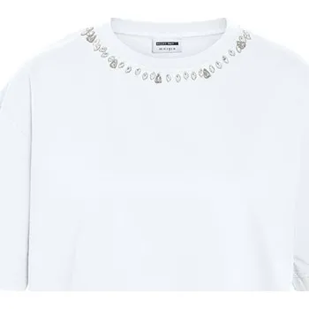 Tričko Noisy may Weiß 5083094 XS