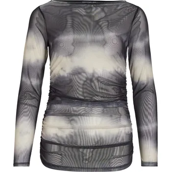 Dámské oblečení Tričko Vila Schwarz/ Weiß 1864357 S