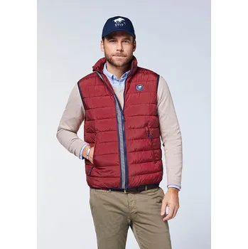 Pánská vesta Vesta Polo Sylt Rot 6797026 S