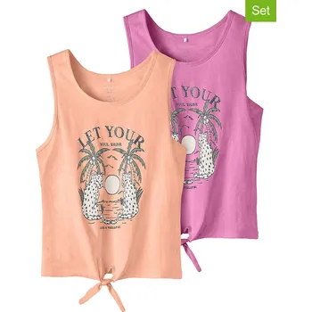 Dívčí tričko Tričko name it Orange/ Pink 5144833 116