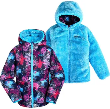 Dívčí bunda Peek U Dunkelblau/ Türkis 6797701 98