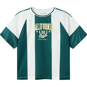 Chlapecké tričko Tričko name it Weiß/ Dunkelgrün 730896 146