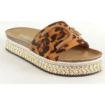 Dámské žabky Sixth Sens Hellbraun 1604935 39