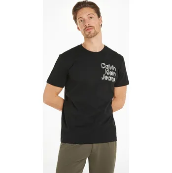 Pánské tričko Tričko CALVIN KLEIN JEANS Schwarz 5427774 S