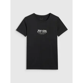 Oblečení a móda Tričko 4F Schwarz 8026995 L