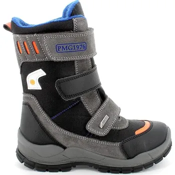 Chlapecká zimní obuv Boty Primigi Schwarz/ Grau 7424060 33
