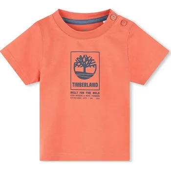 Chlapecké tričko Tričko Timberland Orange 7036841 86
