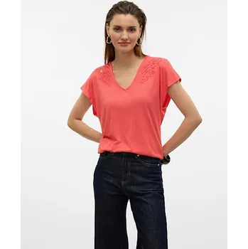 Dámská móda Tričko Vero Moda Koralle 6795181 XS