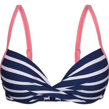 Dámská móda Plavky Sassa Dunkelblau/ Weiß/ Rosa 205007 95C