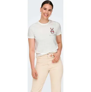 Tričko ONLY Weiß 3413025 L