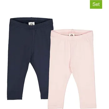 Dívčí legíny müsli Rosa/ Dunkelblau 3343853 62