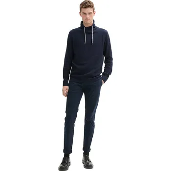 Pánská móda Mikina Tom Tailor Dunkelblau 1023085 XXL