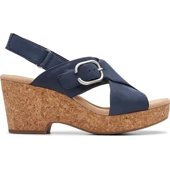 Dámské sandále Clarks Dunkelblau 9584830 39.5