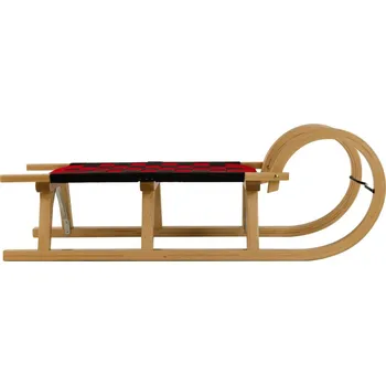 Sáně Dřevěné sáňky, AD322/3M - 110 cm