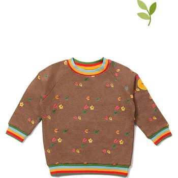 Dívčí mikina Little Green Radicals Hellbraun 3935985 92