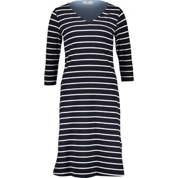 Dámské šaty Šaty LTB Dunkelblau/ Weiß 606815 L