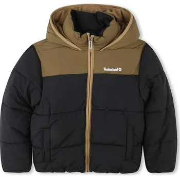 Chlapecká bunda Timberland Schwarz/ Khaki 6467262 128
