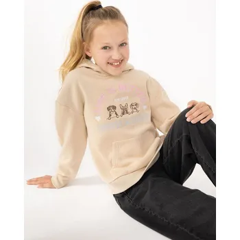 Dívčí mikina Zwillingsherz Beige 342606 122