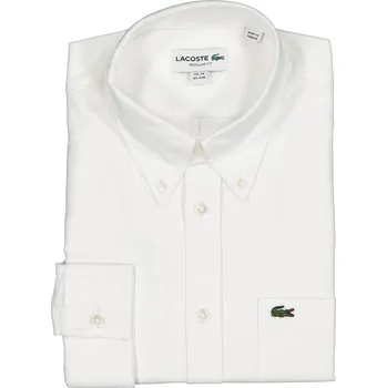 Pánská košile Košile Lacoste Weiß 656531 38