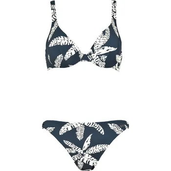 Dámské plavky Plavky Naturana Dunkelblau/ Creme 6607152 42B-Cup