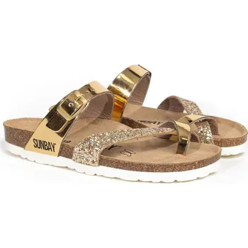 Dámské žabky Sunbay Gold 3755439 40