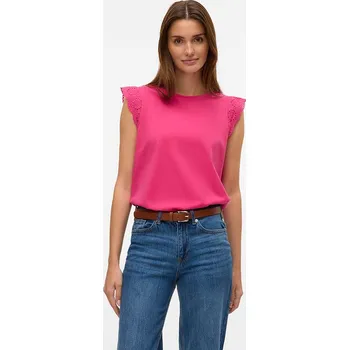 Dámské tričko Tričko Vero Moda Pink 2188384 XXL