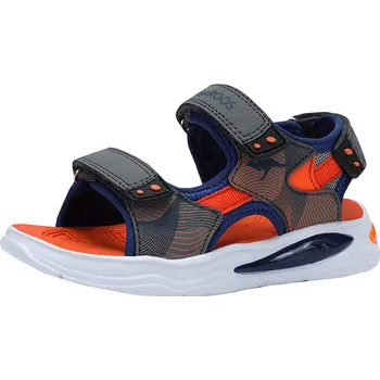 Chlapecké sandály Kangaroos Grau/ Orange 6760148 27