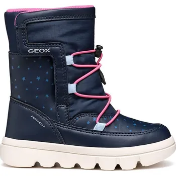 Dívčí kozačky Geox Dunkelblau 6841623 32