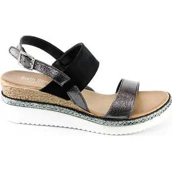 Dámské sandále Sixth Sens Schwarz/ Silber 7944030 38