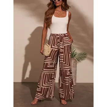 Dámské kalhoty LA Angels Braun/ Creme 4302466 L