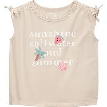 Dívčí tričko Tričko carter's Beige 100815 92