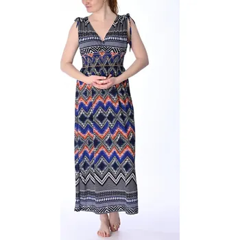 Dámské oblečení Dámské šaty dlouhé tmavě modré 10121