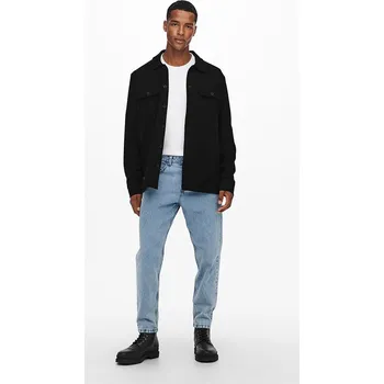 Pánská větrovka Bunda ONLY & SONS Schwarz 1955106 M