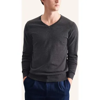 Pánský svetr Svetr Seidensticker Anthrazit 9464565 XL